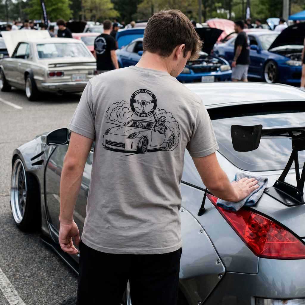 Jesus Take The Wheel 350Z T-Shirt